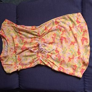Yellow Butterfly dress
